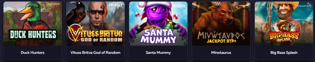 Automaty online w kasynie Vavada Casino